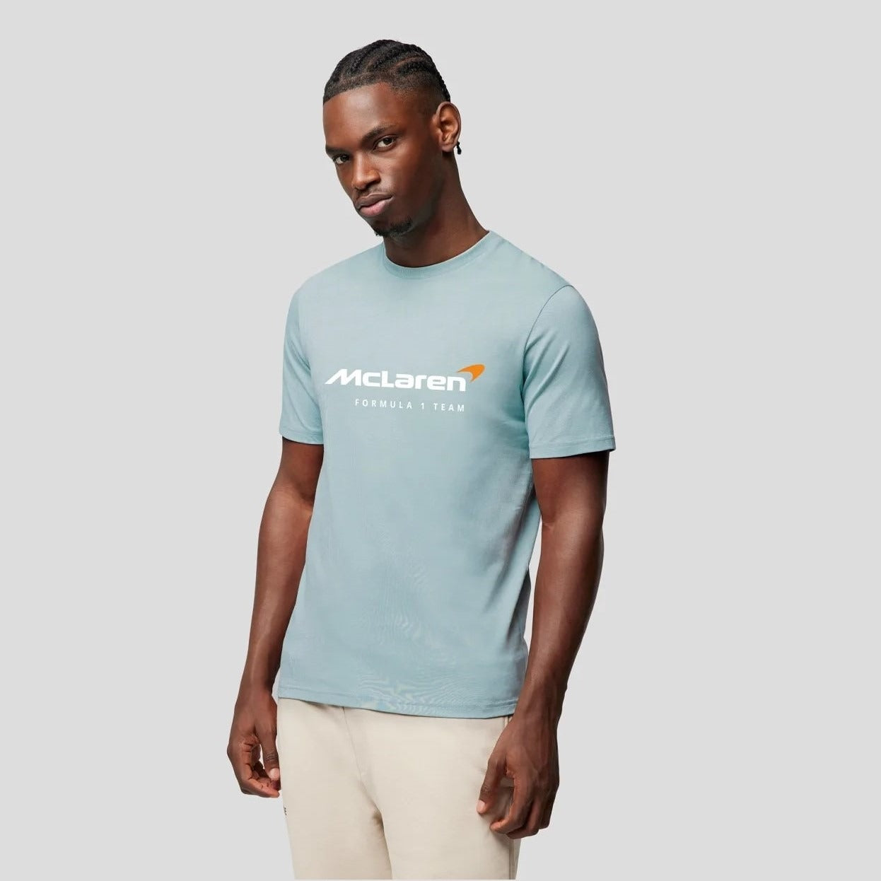 McLaren Core Essentials T-Shirt Mens – Cloud Blue