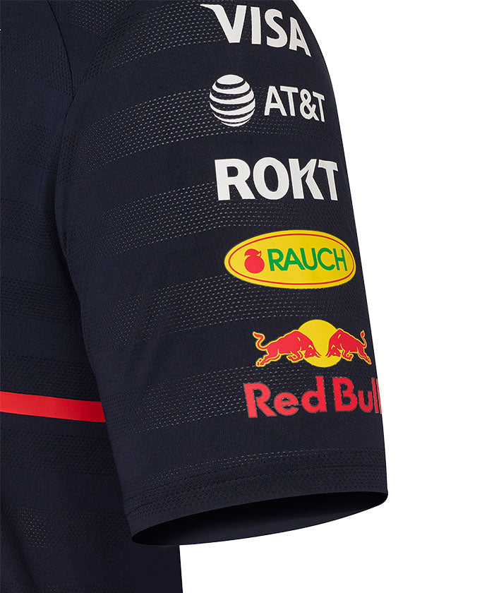 Red Bull Racing F1 Men's 2025 Team Setup T-Shirt- Navy