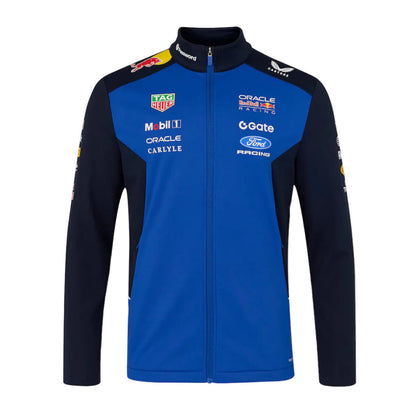 Red Bull Racing Team 2026 Soft Shell Jacket Unisex - Night Sky / Surf The Web