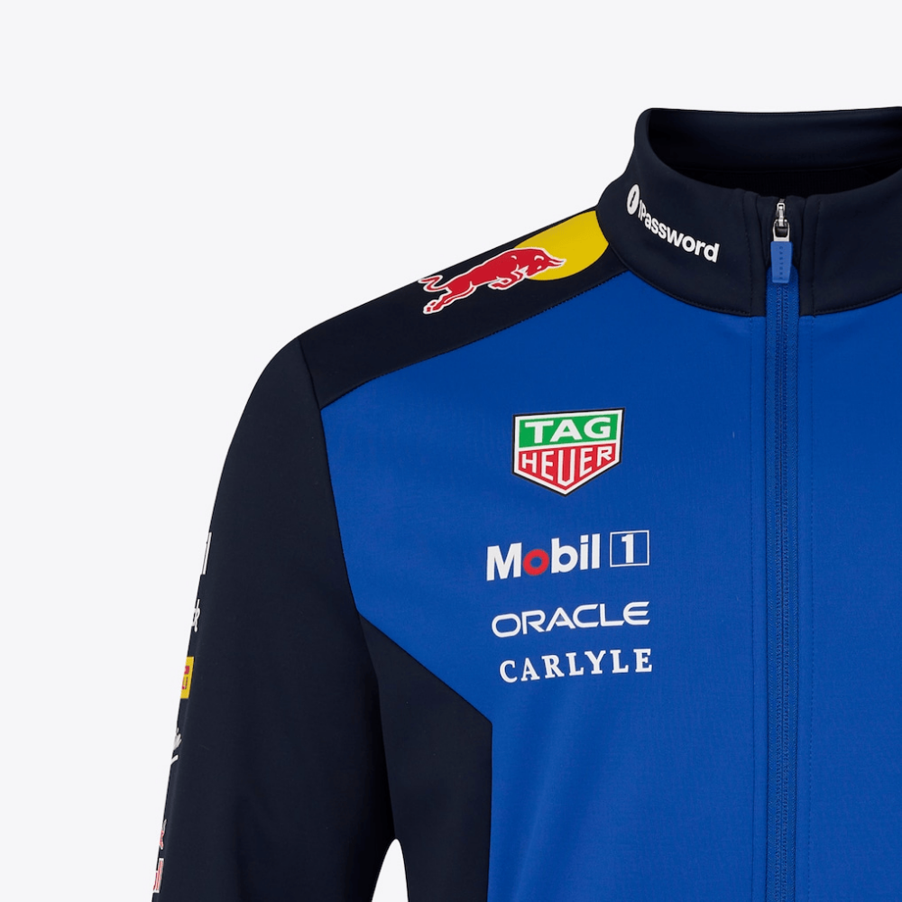 Red Bull Racing Team 2026 Soft Shell Jacket Unisex - Night Sky / Surf The Web