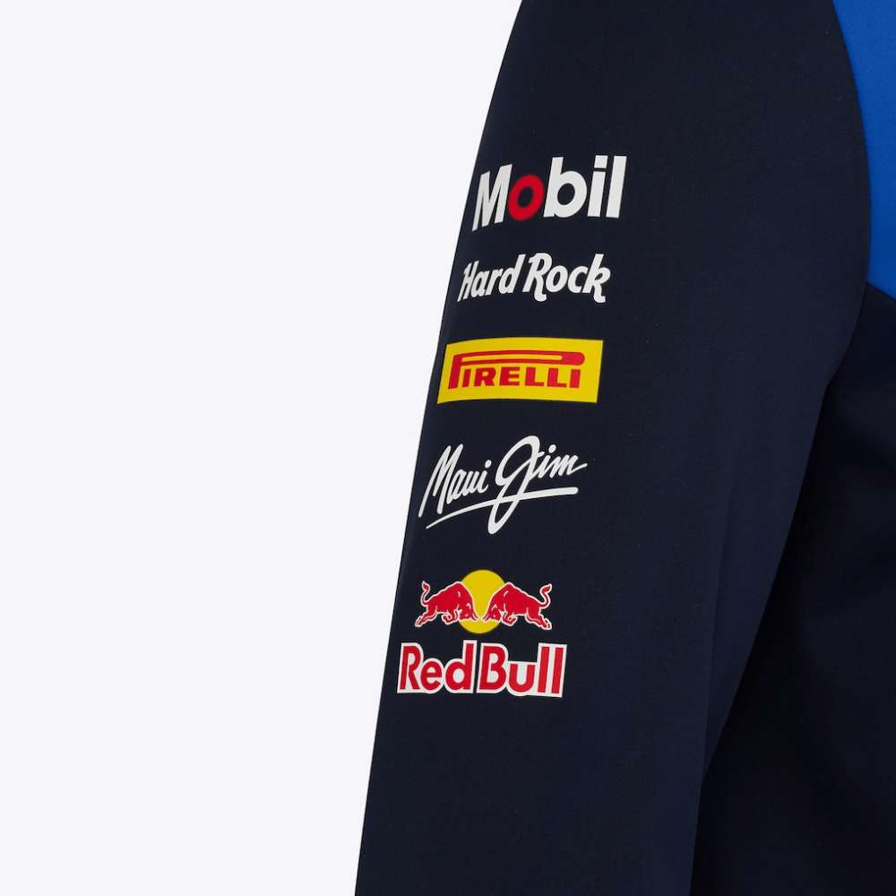 Red Bull Racing Team 2026 Soft Shell Jacket Unisex - Night Sky / Surf The Web
