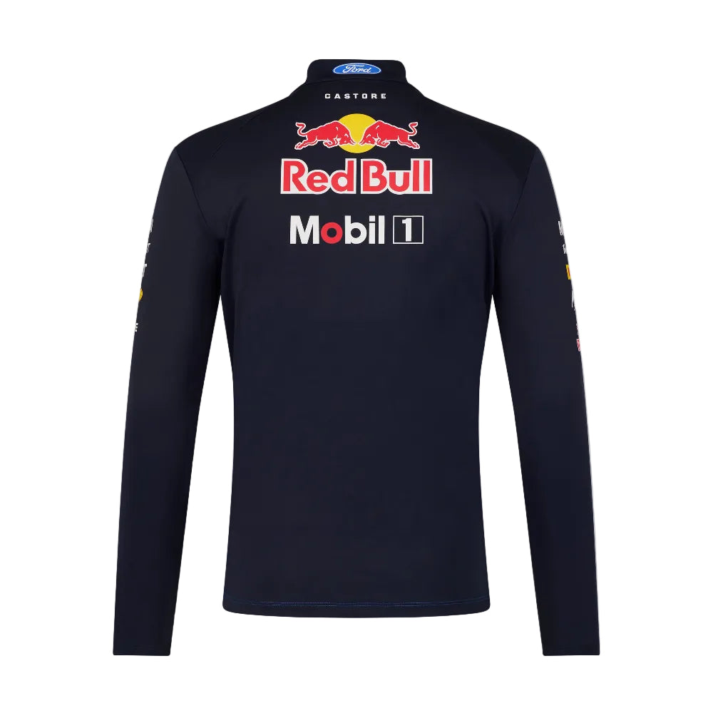 Red Bull Racing F1 2026 Team 1/4 Zip Mid Layer - Blue/Navy