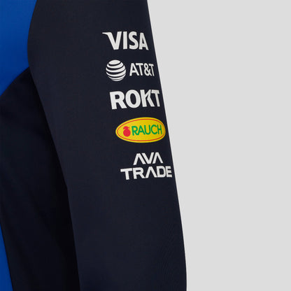 Red Bull Racing F1 2026 Team 1/4 Zip Mid Layer - Blue/Navy