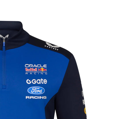 Red Bull Racing F1 2026 Team 1/4 Zip Mid Layer - Blue/Navy