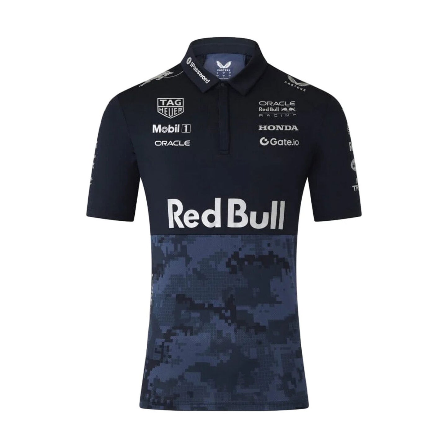 Red Bull Racing X Hypebeast Team 2025 Track Polo Shirt - Navy