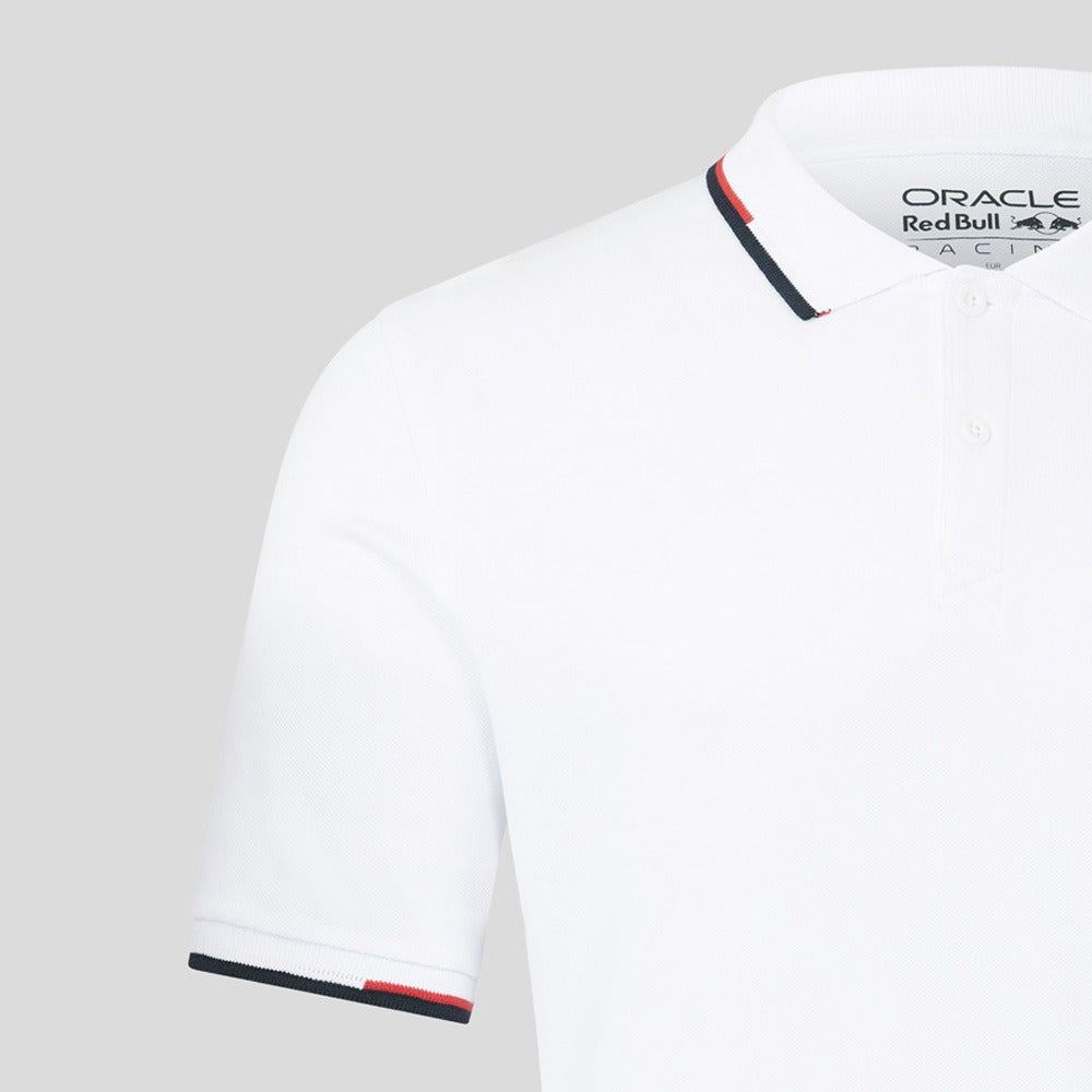 Red Bull Racing Core Polo Shirt Unisex – White