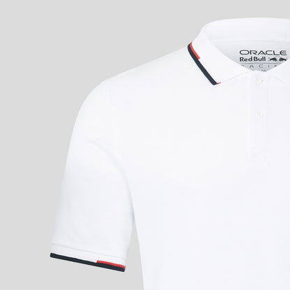 Red Bull Racing Core Polo Shirt Unisex – White