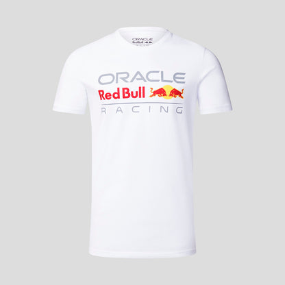 Red Bull Racing F1 Large Front Logo T-Shirt - White
