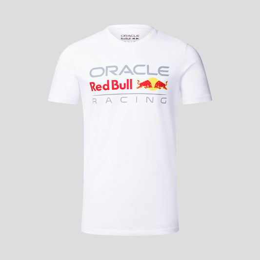 Red Bull Racing F1 Large Front Logo T-Shirt - White