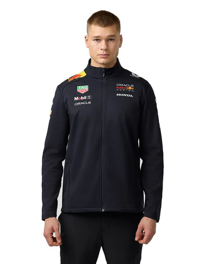 2025 Red Bull Racing F1 Mens Teamwear Softshell Jacket - Night Sky