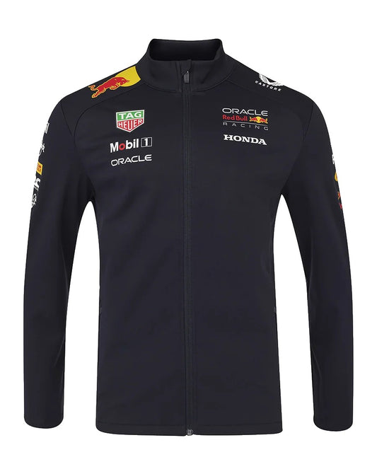 2025 Red Bull Racing F1 Mens Teamwear Softshell Jacket - Night Sky