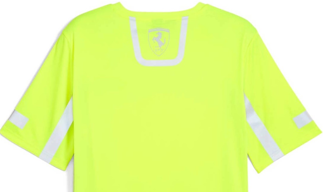 Scuderia Ferrari F1 Men's Reflective T-Shirt - Yellow