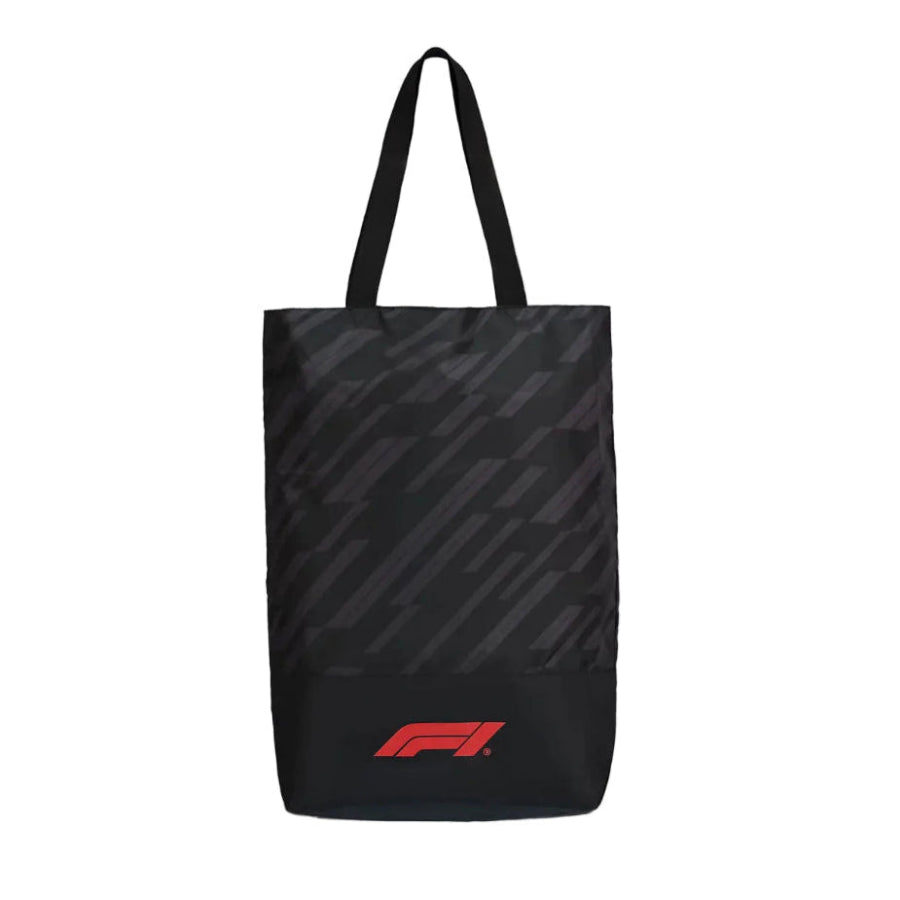 F1 Packable Tote Bag Unisex - Black