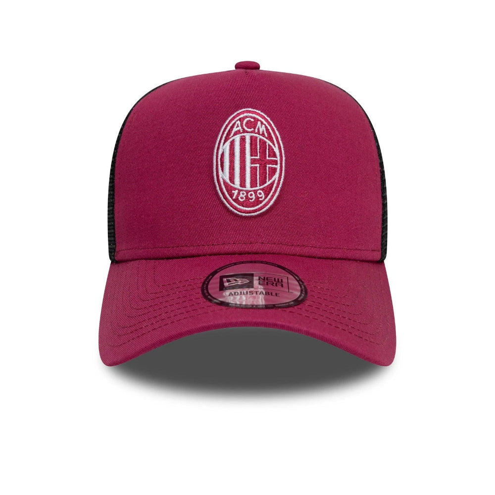 AC Milan Seasonal Trucker Cap Adults - Maroon - Unisex