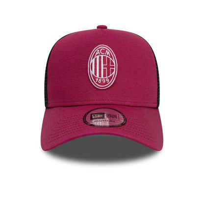 AC Milan Seasonal Trucker Cap Adults - Maroon - Unisex