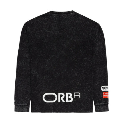 Red Bull Racing Linear Graphic Black Long Sleeve T-Shirt