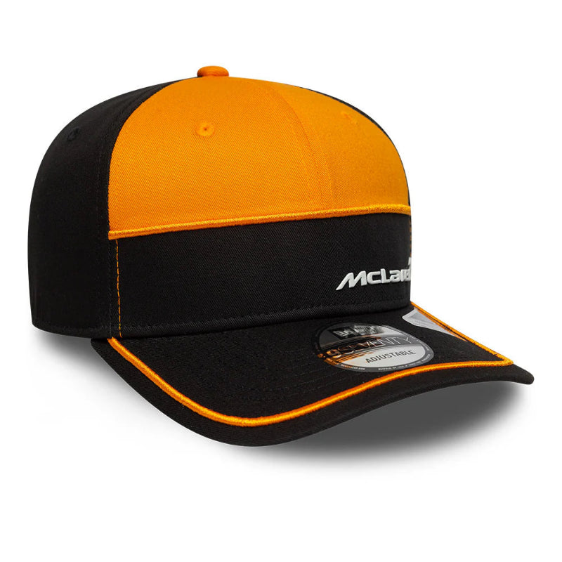 McLaren Automotive 9Seventy Cap Stretch Snap Adults - Papaya/Black