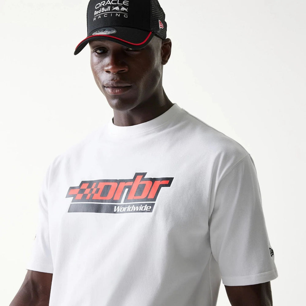 Red Bull Racing F1 Graphic Oversized Tee Adults - White
