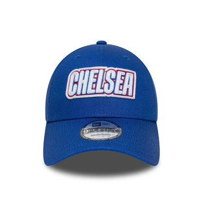 Chelsea FC Lion Crest Keyline Blue 9FORTY Adjustable Cap