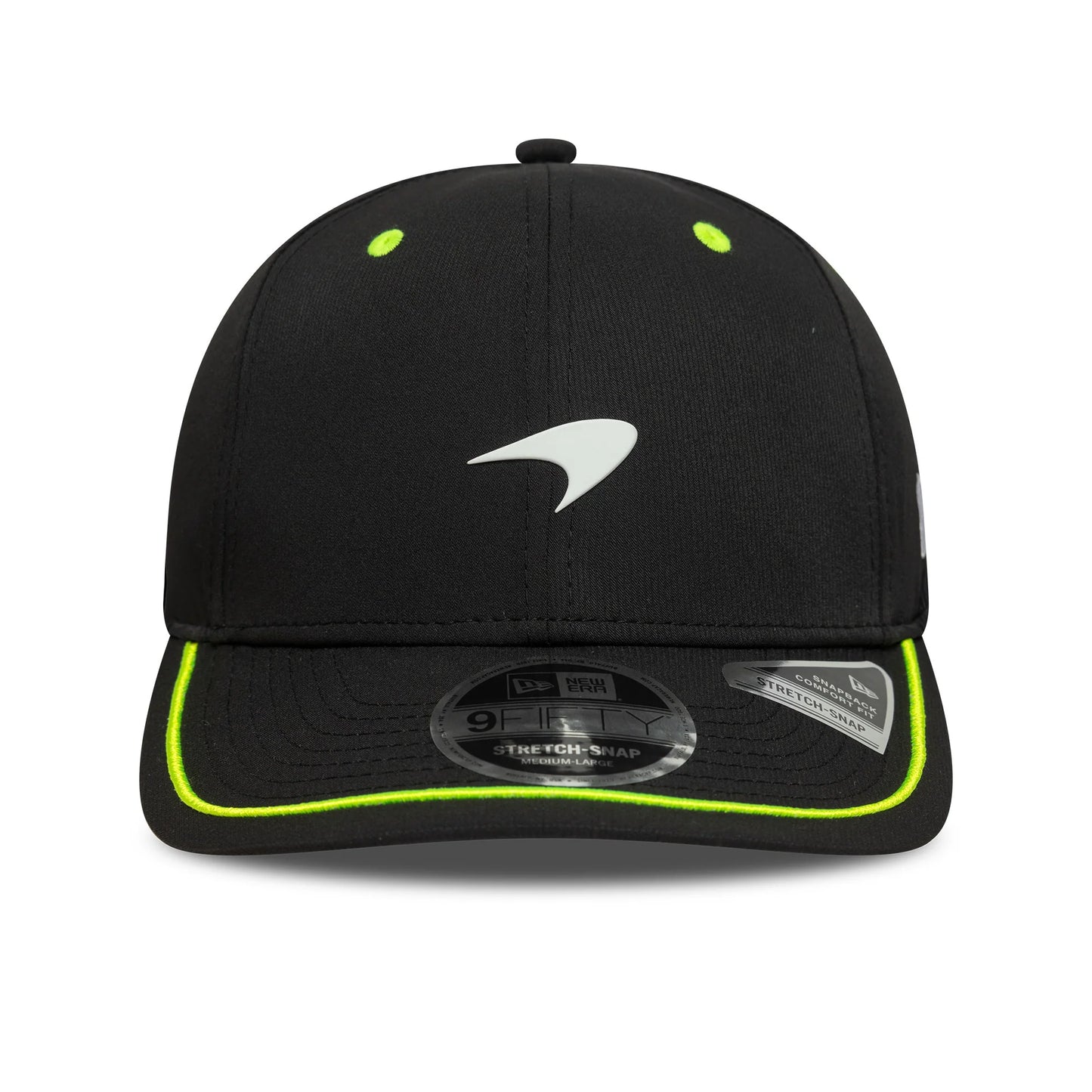 Ended McLaren Racing F1 Pop 9Fifty Cap Stretch Snap Adults - Black - Unisex