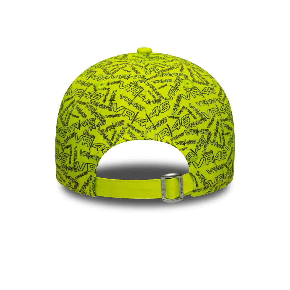 VR46 All Over Print 9Forty Cap Adults - Neon Yellow