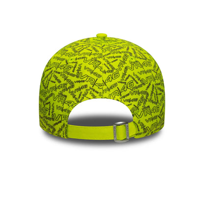 VR46 All Over Print 9Forty Cap Adults - Neon Yellow