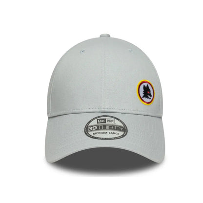 AS ROMA 39Thirty Cap with Lupetto Logo, Adult, Grey