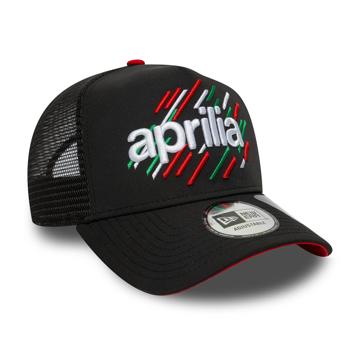 Aprilia Print Trucker Cap Adults - Black