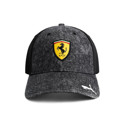 Scuderia Ferrari Trucker Cap - Adults - Black - Unisex