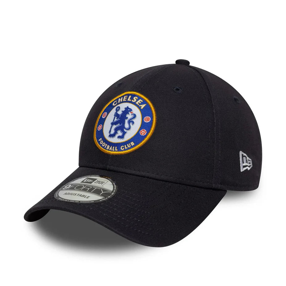 Chelsea FC Lion Crest Core Navy 9FORTY Cap