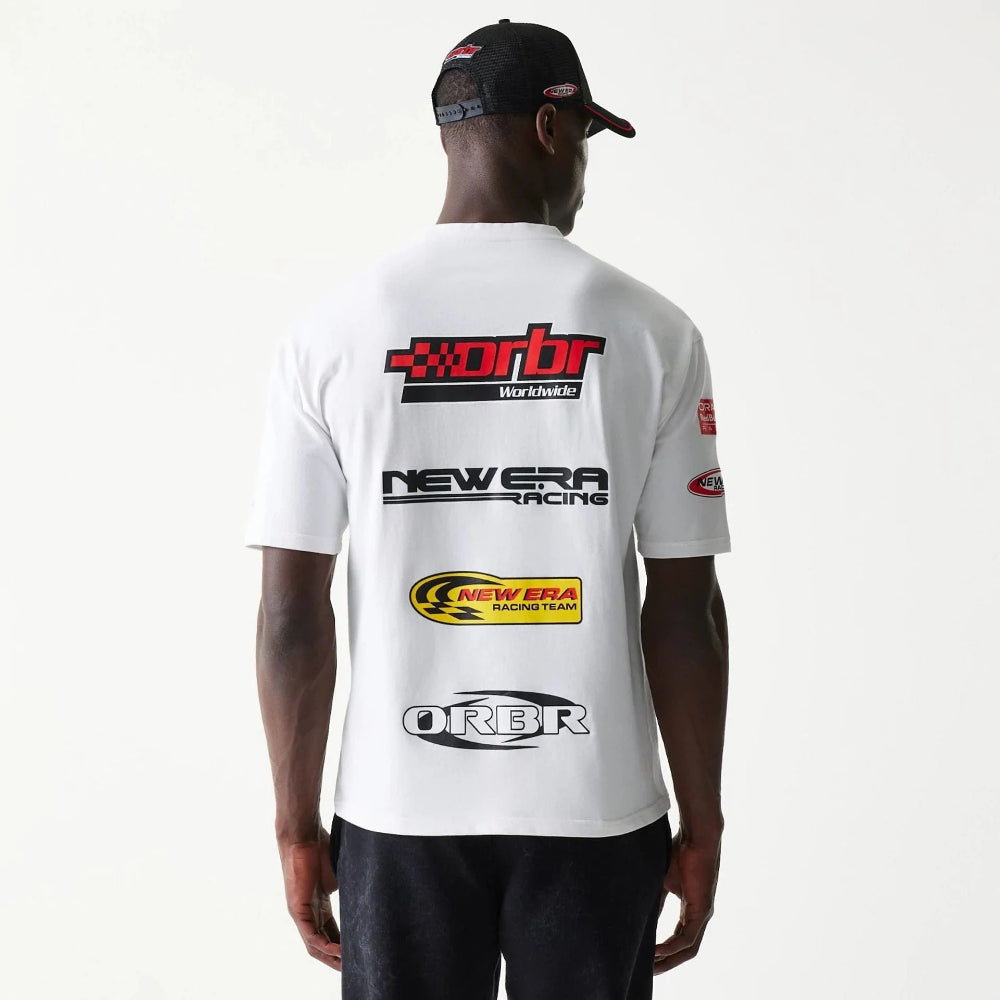 Red Bull Racing F1 Graphic Oversized Tee Adults - White