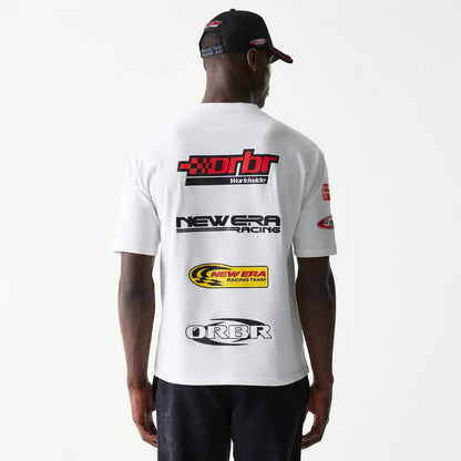 Red Bull Racing F1 Graphic Oversized Tee Adults - White