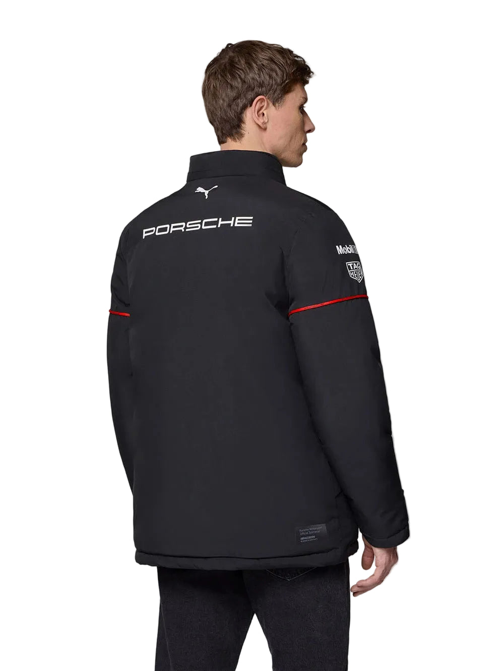 2026 Porsche Motorsport Men's Black Team Winter Jacket
