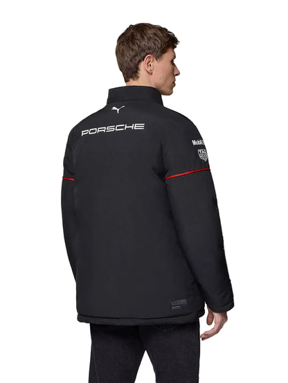 2026 Porsche Motorsport Men's Black Team Winter Jacket