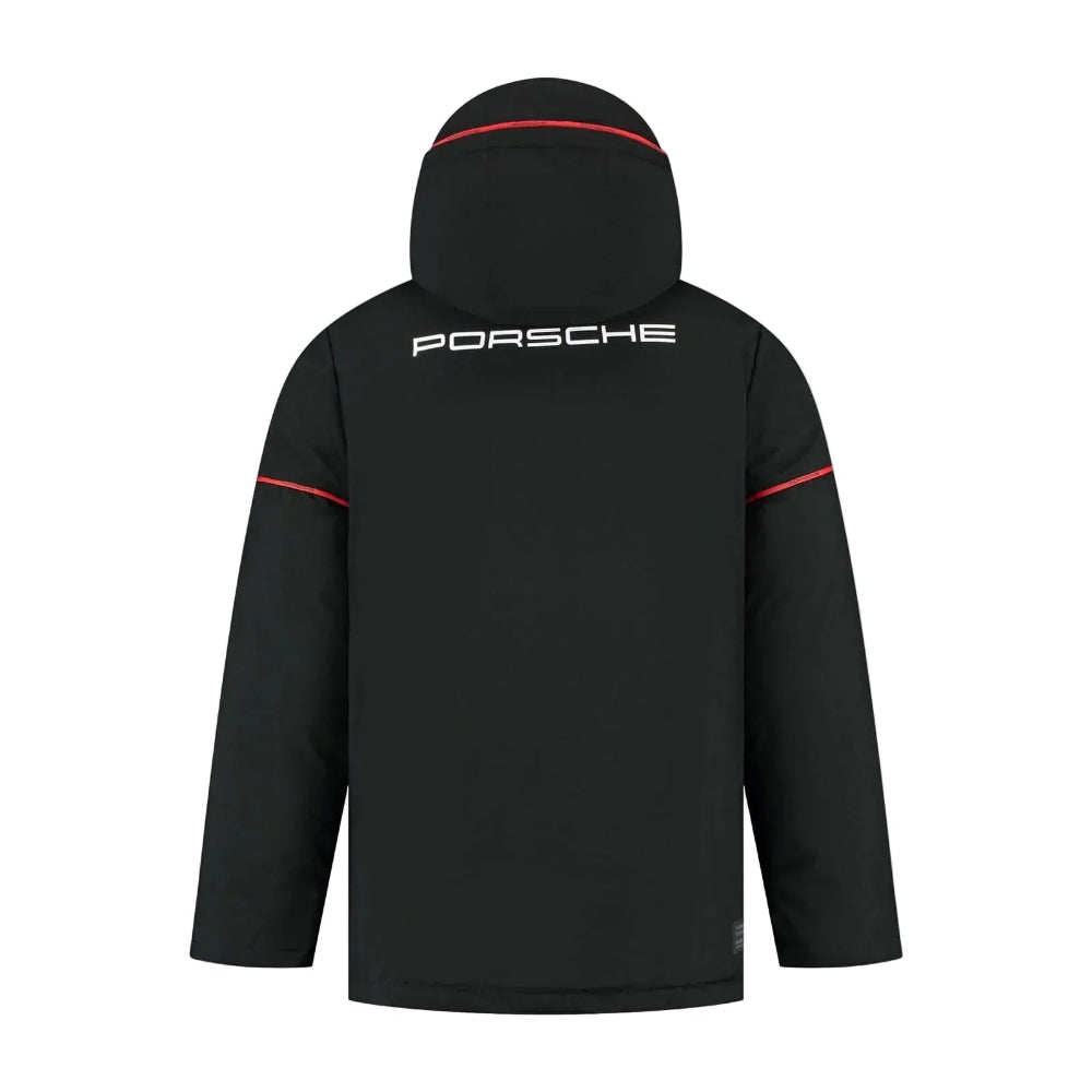 2026 Porsche Motorsport Men's Black Team Winter Jacket