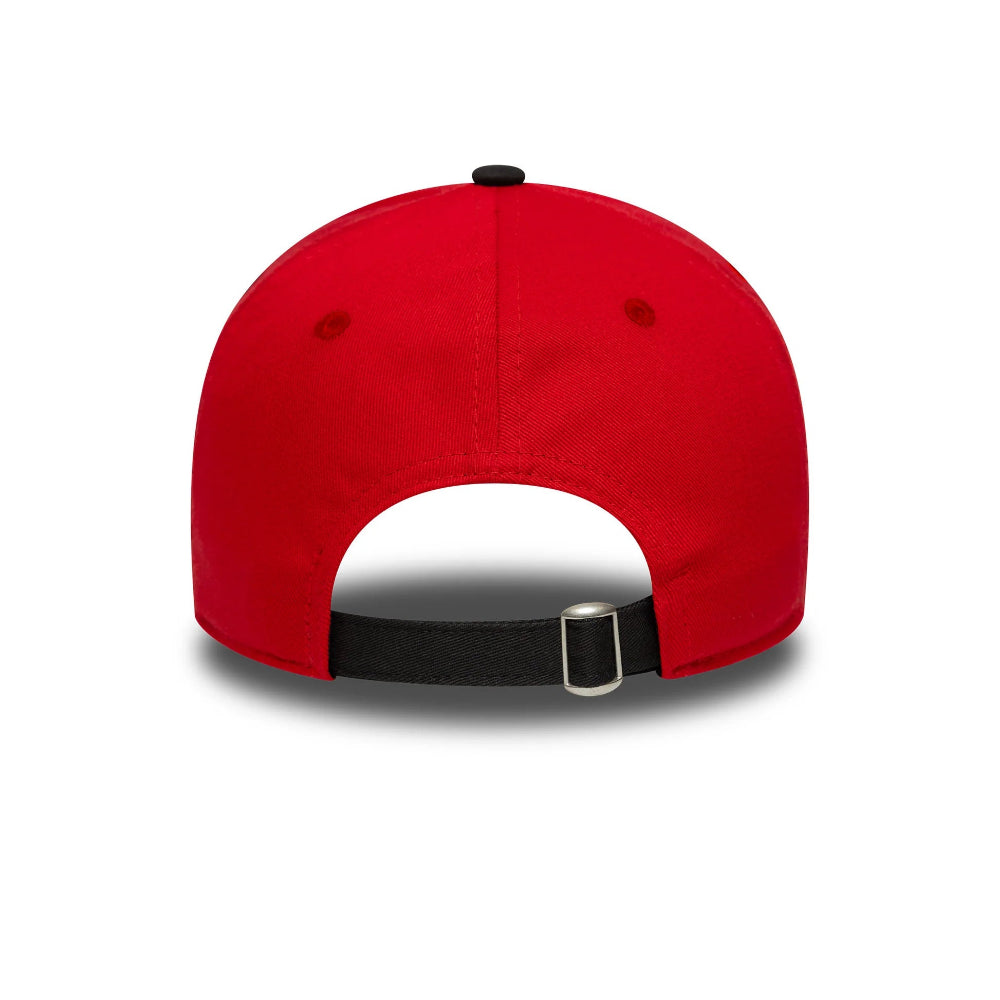 Manchester United Bar Stripe 9Twenty Cap Adults - Scarlet/Black