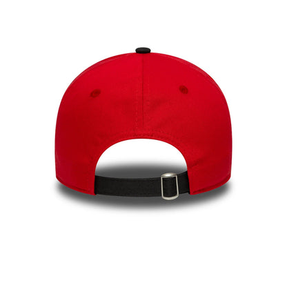Manchester United Bar Stripe 9Twenty Cap Adults - Scarlet/Black