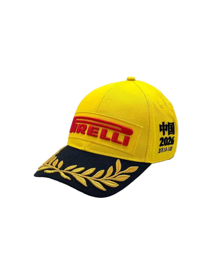 Pirelli Podium Special Edition Shanghai China GP Race 1st Place Cap - Yellow