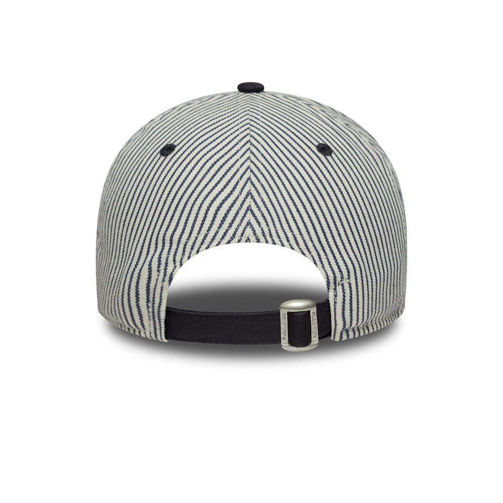 Tottenham Hotspur Contrast Pinstripe 9Forty Cap Adults - Ivory/Navy