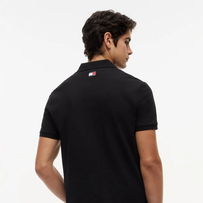 Cadillac F1 X Tommy Hilfiger Logo Polo Mens - Black