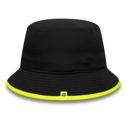 VR46 Recycled Seasonal Bucket Hat Adults - Black