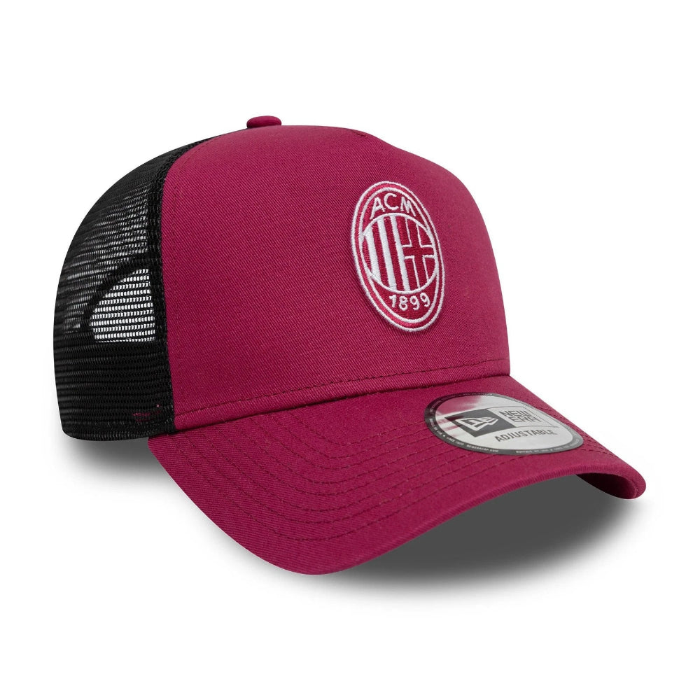 AC Milan Seasonal Trucker Cap Adults - Maroon - Unisex