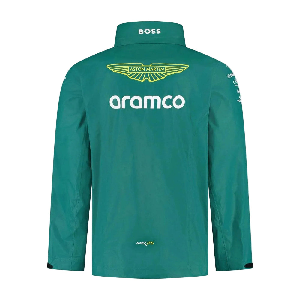 Aston Martin F1 Team Rain Jacket Men's - Green