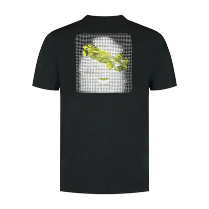 Aston Martin F1 Men's Wireframe Graphic T-Shirt