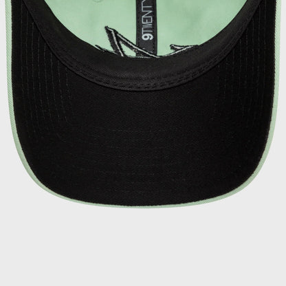 Alpine F1 9TWENTY Baseball Cap Pastel Green Black Logo
