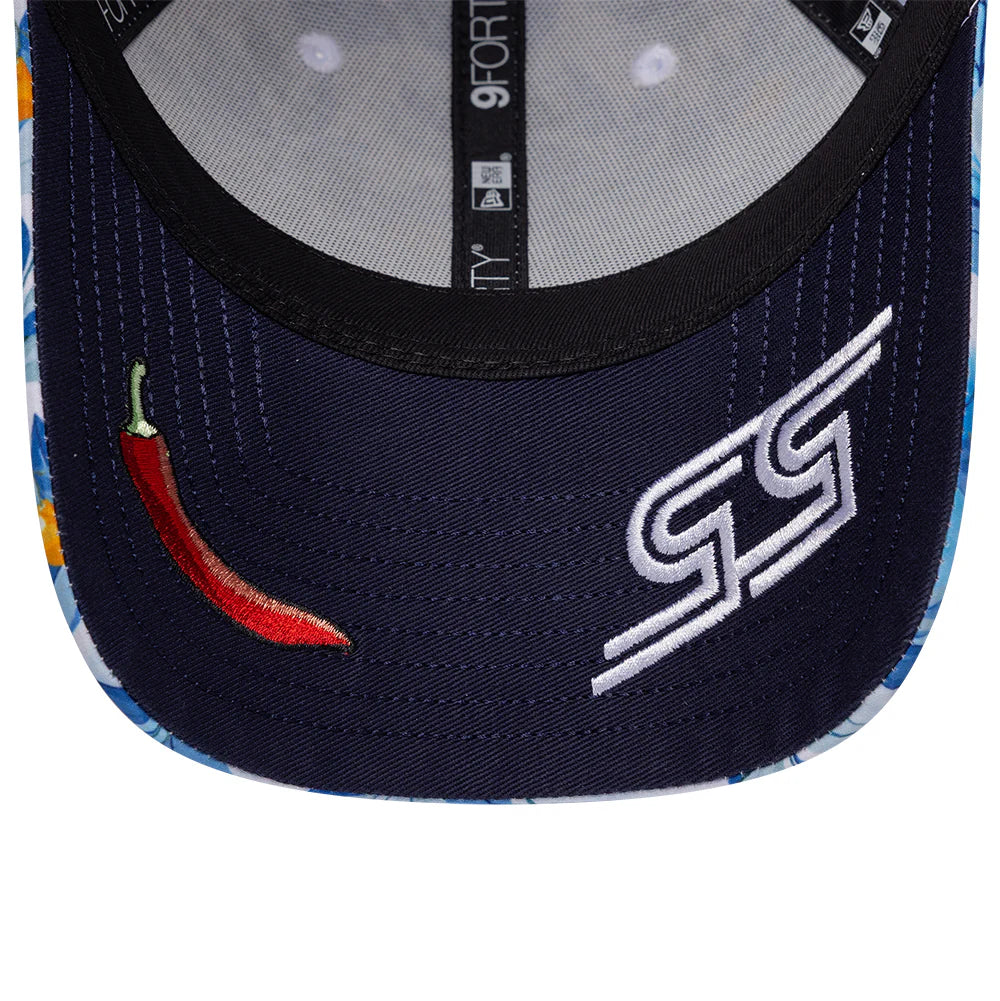 Williams F1 Team 2026 Carlos Sainz Barcelona 9Forty Cap Adults - White