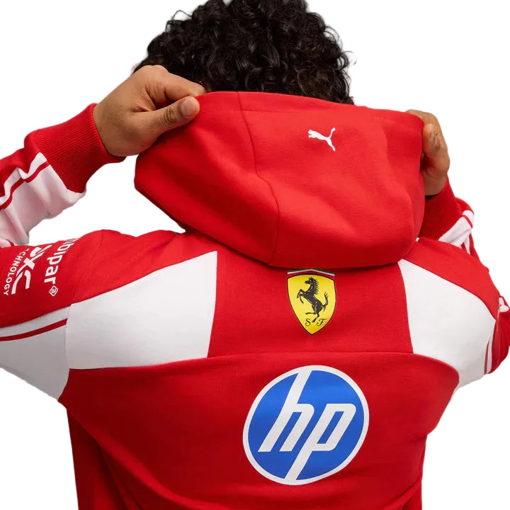 Scuderia Ferrari F1 Puma Men's 2026 Team Hoodie - Red