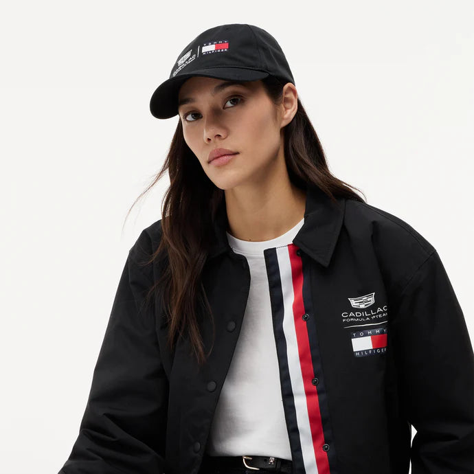 Cadillac F1 X Tommy Hilfiger Co Brand Cap Adults - Black