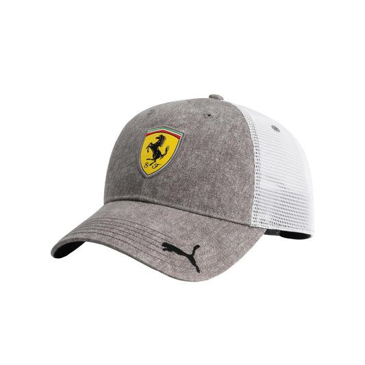 Scuderia Ferrari Trucker Cap - Adults - Grey - Unisex