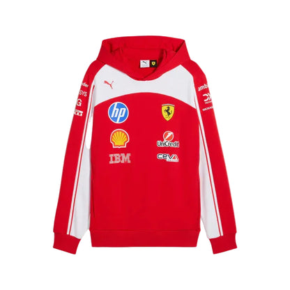 Scuderia Ferrari F1 Puma Men's 2026 Team Hoodie - Red